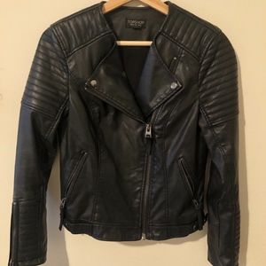 Topshop | Faux Leather Jacket